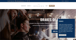 Desktop Screenshot of drakesoflondon.com