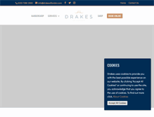 Tablet Screenshot of drakesoflondon.com